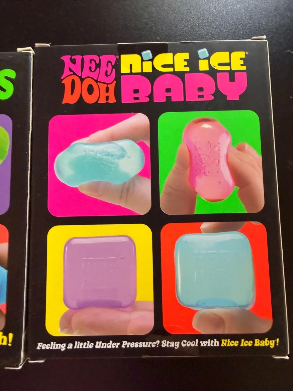 2 New NeeDoh 4pks Hot Shots & Nice Ice Baby Basketball Soccer Squishy Fidget Toy